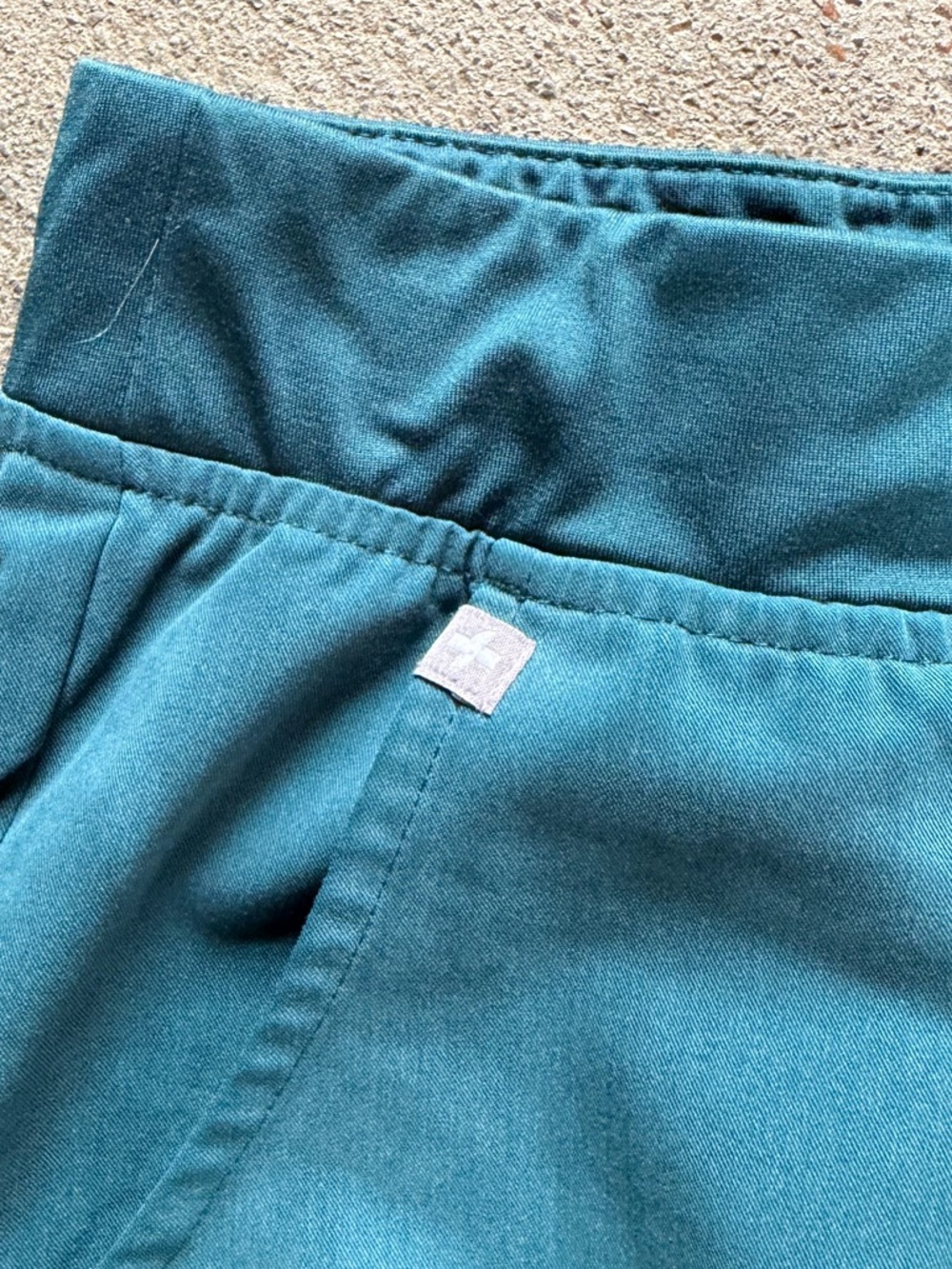 Figs Zamora Jogger Scrub Pants in Washed Caribbean Blue Size XL Nursing Medical - Picture 8 of 10